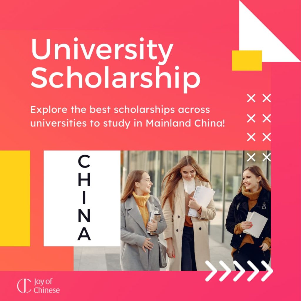 Chinese scholarship programs
