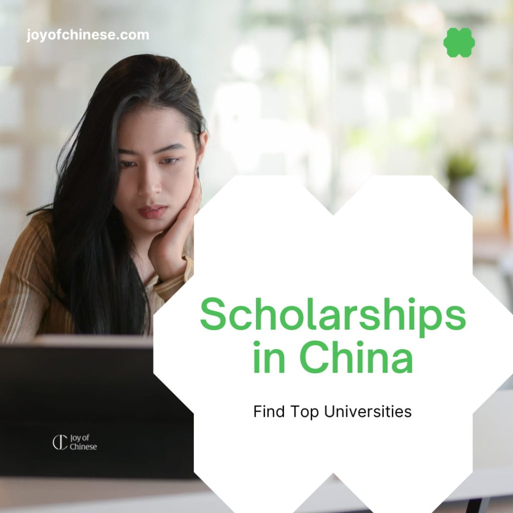 Scholarships in China for Indian